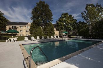 Glimmering pool